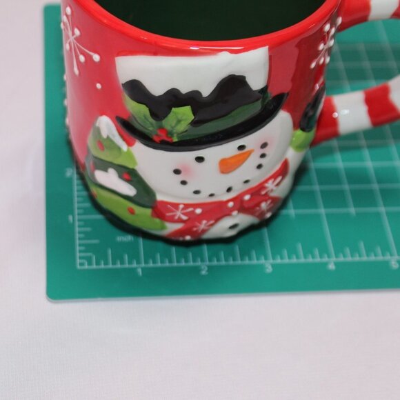Sleigh Bell Bistro Snowman "Let It Snow" Holiday Mug - Picture 7 of 10